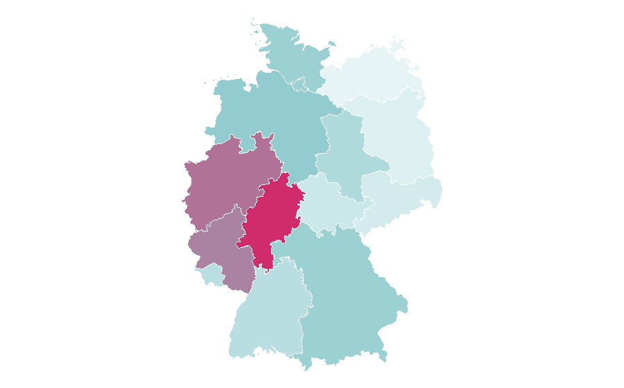 Affinity by region — Kit Harington, Germany