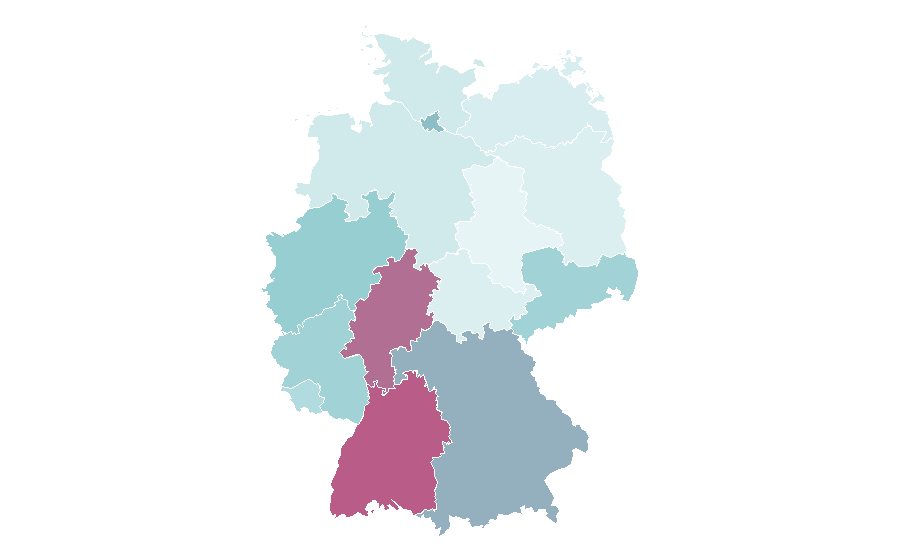 Affinity by region — Kizomba, Germany
