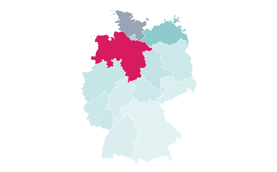 Affinity by region — Klaus Meine, Germany
