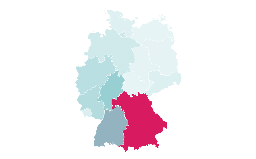 Affinity by region — KLIX (AM), Germany
