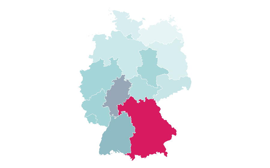 Affinity by region — Knauf, Germany