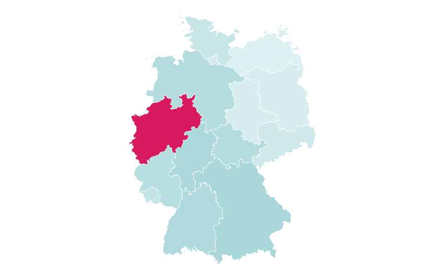 Affinity by region — Knipex, Germany