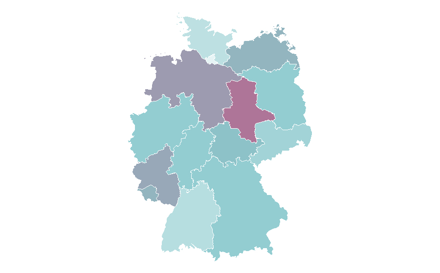 Affinity by region — Knocked Up, Germany