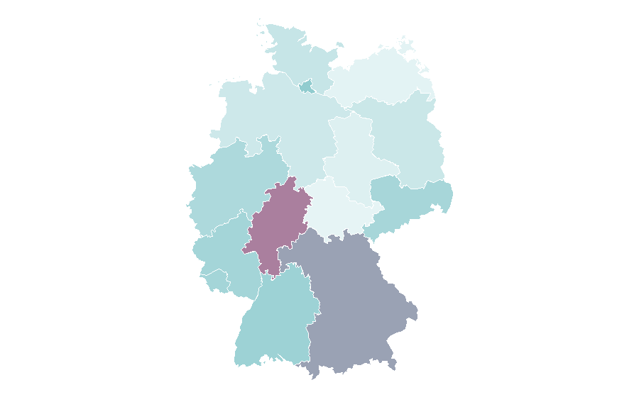Affinity by region — Know Your Meme, Germany