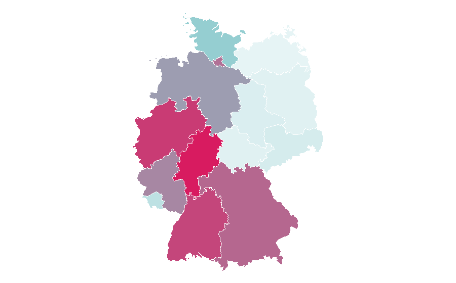 Affinity by region — Kobe Bryant, Germany