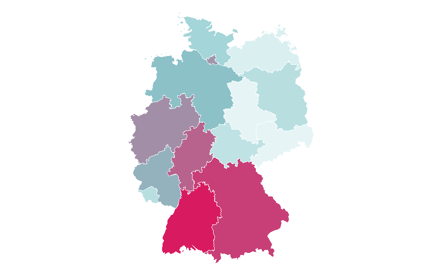 Affinity by region — Koenigsegg, Germany
