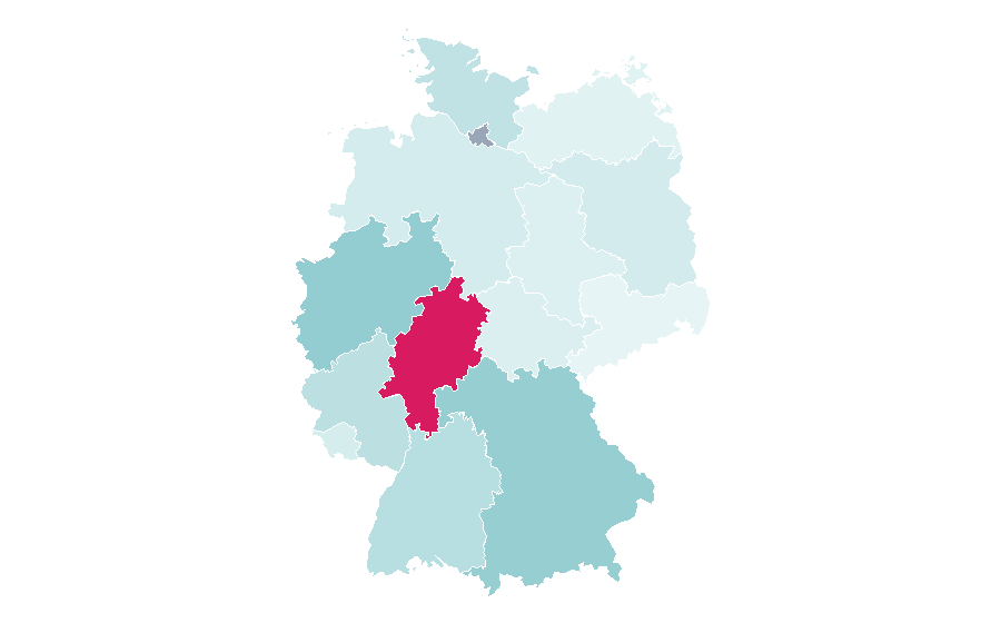 Affinity by region — Kolkata Knight Riders, Germany