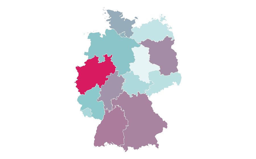 Affinity by region — Kongos, Germany
