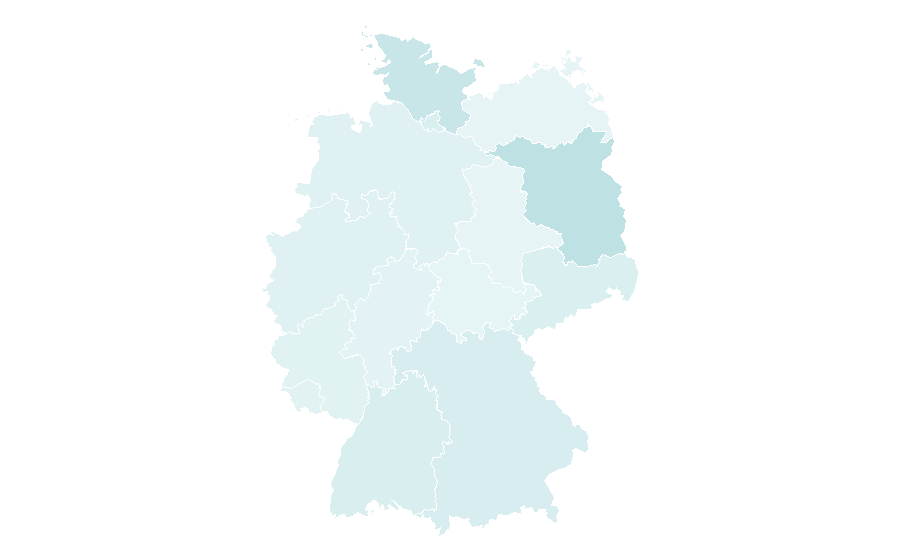 Affinity by region — Kosmos (publisher), Germany