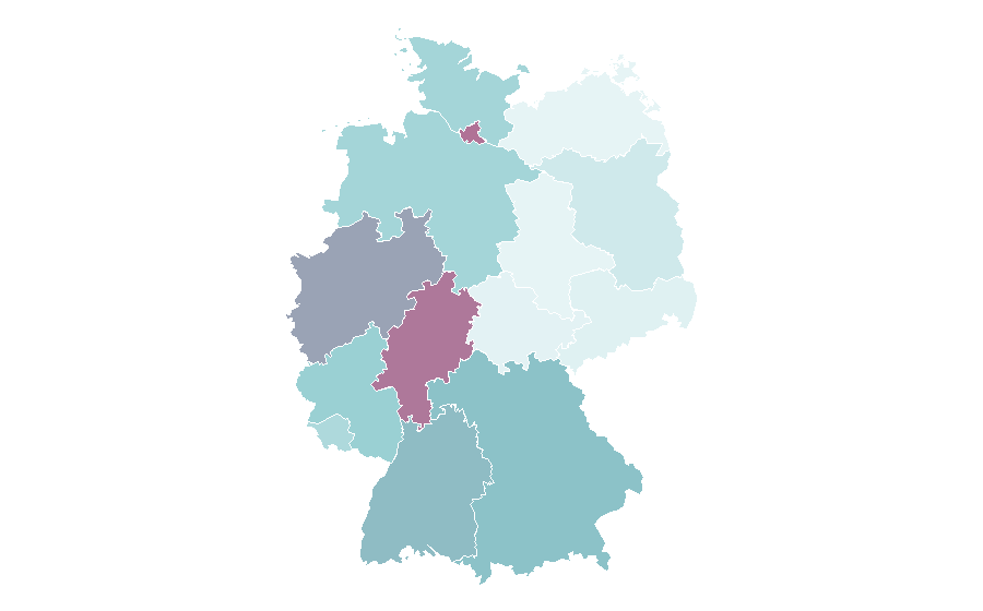 Affinity by region — Kourtney Kardashian, Germany