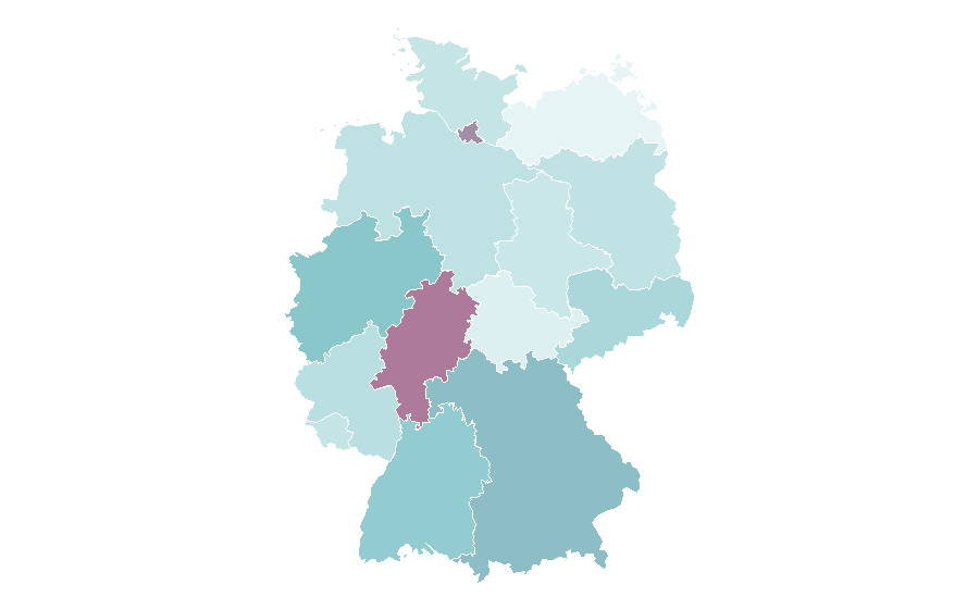 Affinity by region — KPMG, Germany