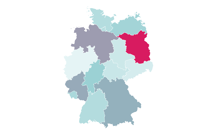 Affinity by region — Krämer Pferdesport, Germany