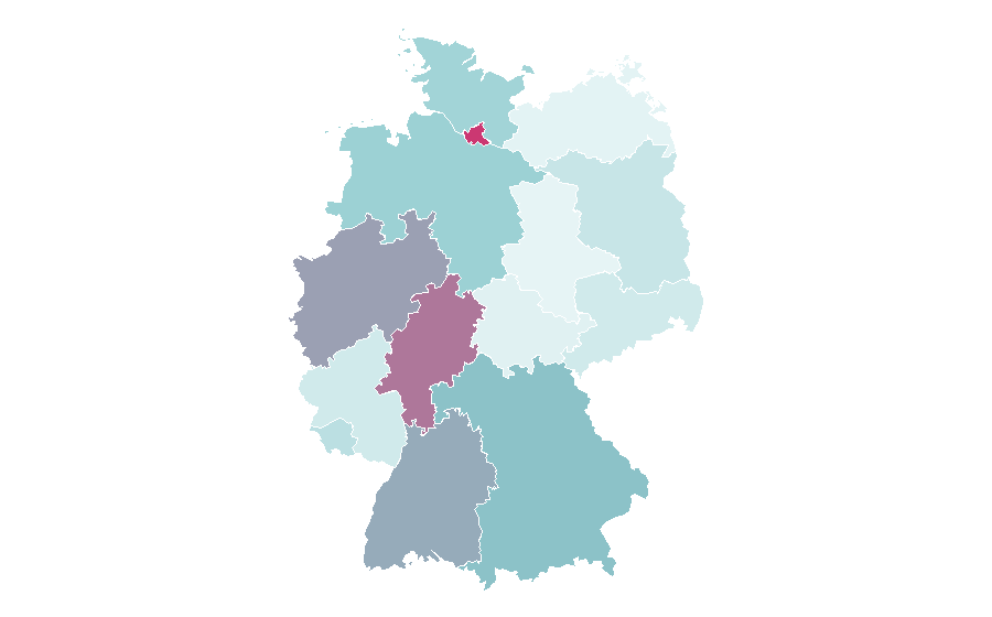Affinity by region — Kris Jenner, Germany
