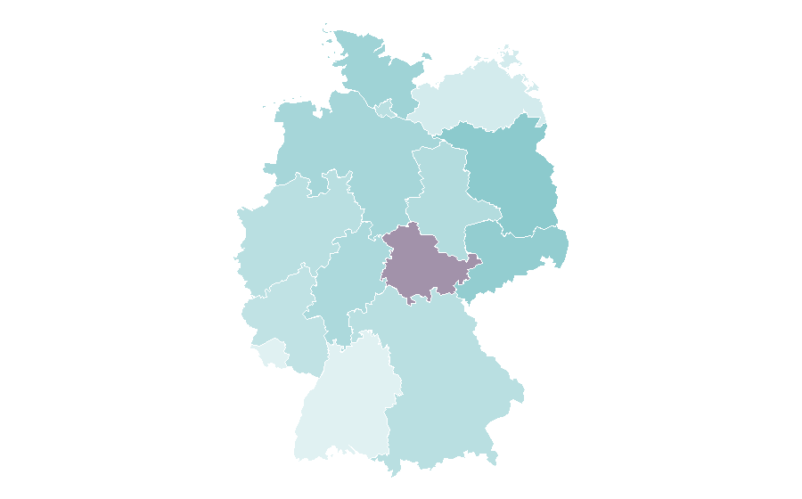 Affinity by region — Kristen Stewart, Germany