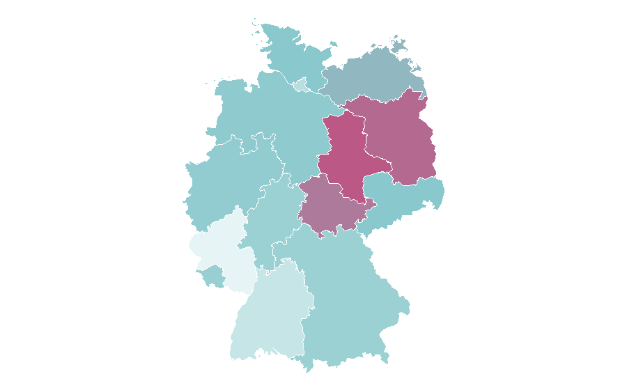 Affinity by region — Kristen Wiig, Germany