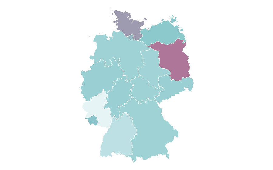 Affinity by region — Kristin Scott Thomas, Germany