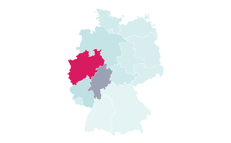 Affinity by region — Krombacher Brauerei, Germany