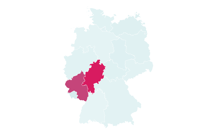 Affinity by region — Kurhaus Wiesbaden, Germany