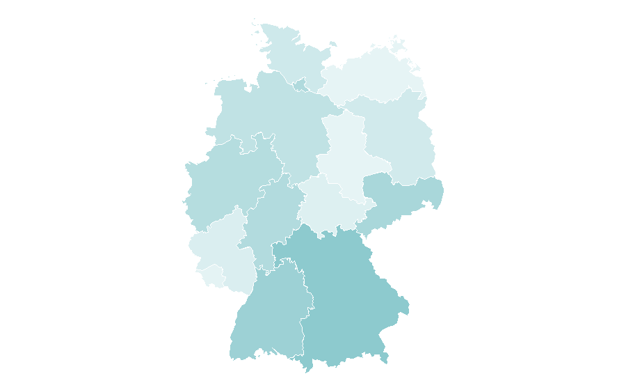Affinity by region — Kurzgesagt, Germany