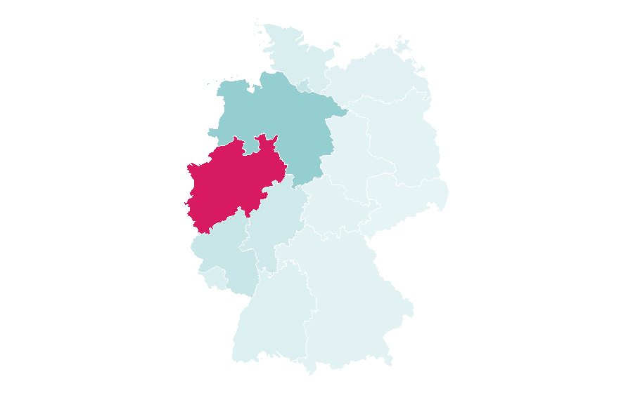 Affinity by region — Kwantum, Germany