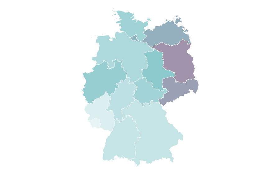 Affinity by region — Kylie Minogue, Germany
