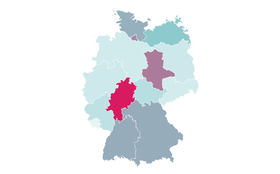 Affinity by region — La Dolce Vita, Germany