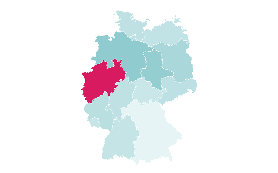 Affinity by region — LA Galaxy, Germany