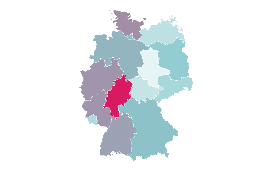 Affinity by region — La Palma, Germany