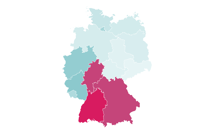 Affinity by region — La Stampa, Germany