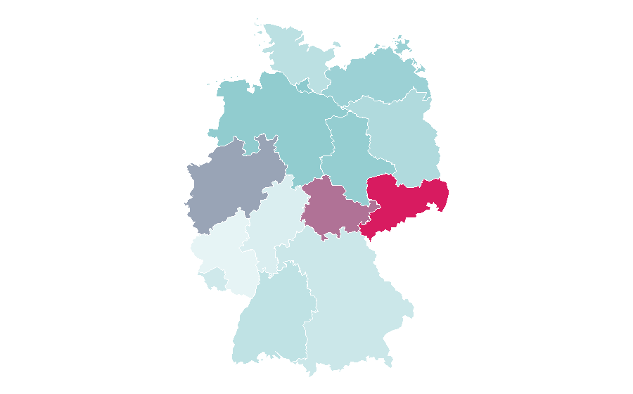 Affinity by region — LaFee, Germany