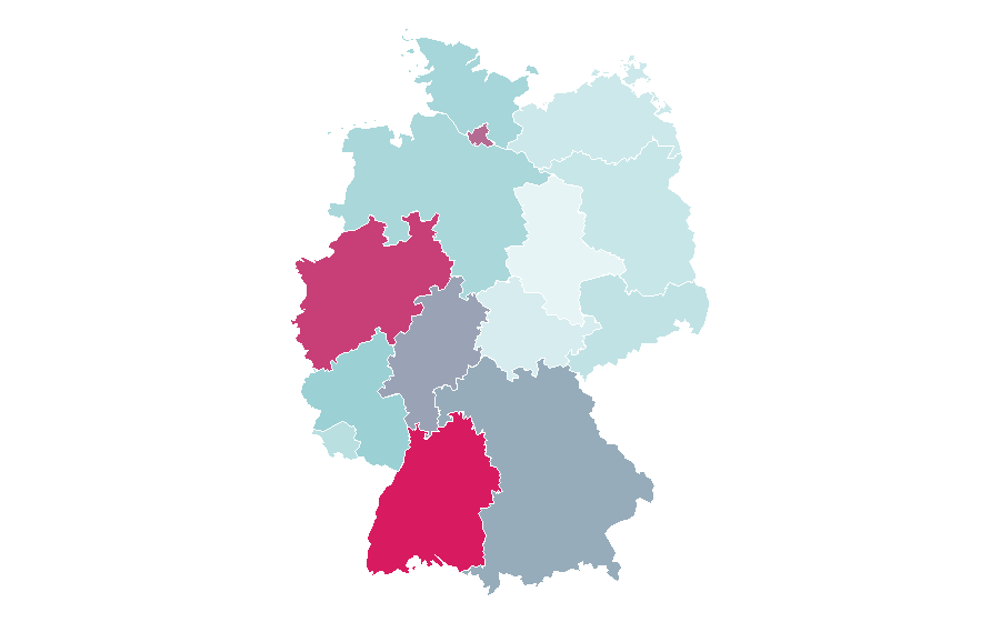 Affinity by region — Lagos, Germany
