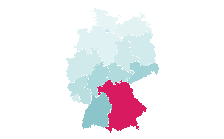 Affinity by region — Lake Bled, Germany