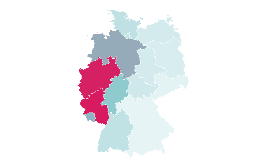 Affinity by region — Landal Greenparks, Germany