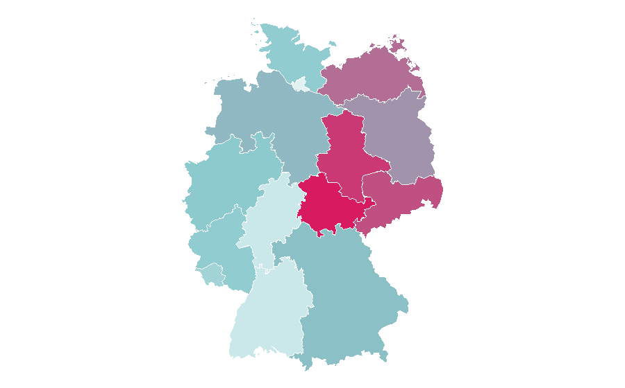 Affinity by region — Larissa Marolt, Germany
