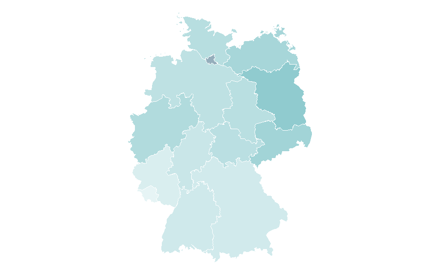Affinity by region — Lars Eidinger, Germany