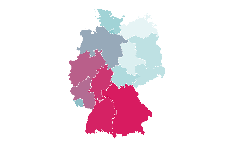 Affinity by region — Las Vegas, Germany