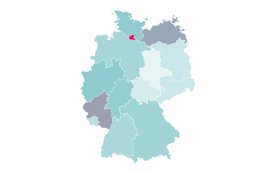 Affinity by region — Las Vegas Raiders, Germany