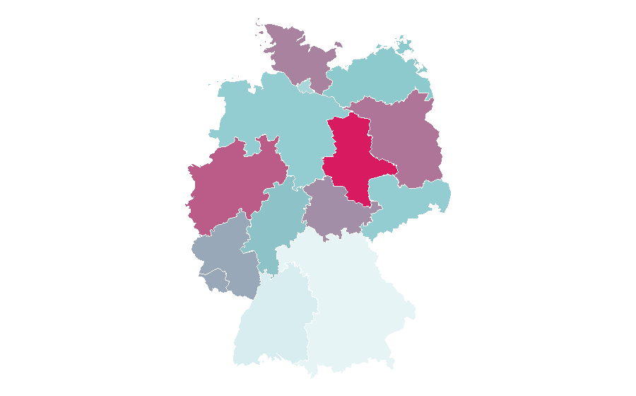 Affinity by region — Laurence Fishburne, Germany