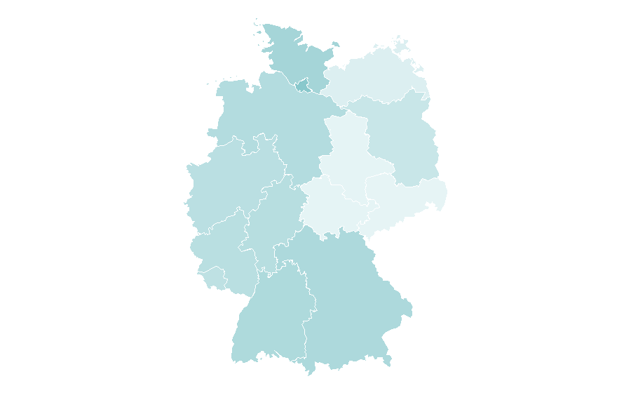 Affinity by region — Laver Cup, Germany