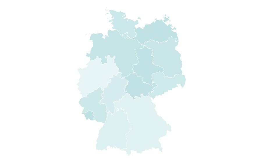 Affinity by region — Law & Order: LA, Germany