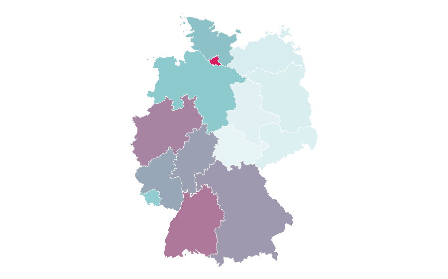Affinity by region — Le Creuset, Germany