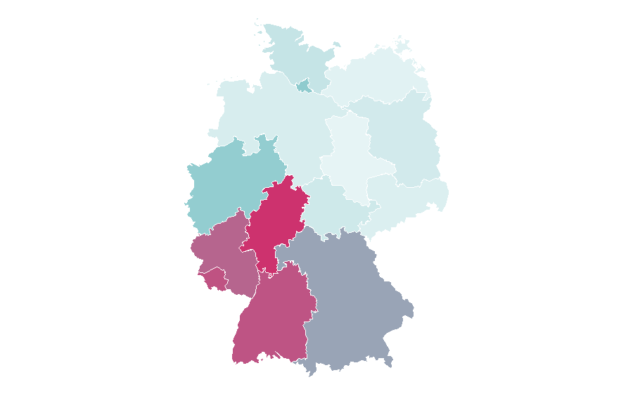 Affinity by region — Le Figaro, Germany