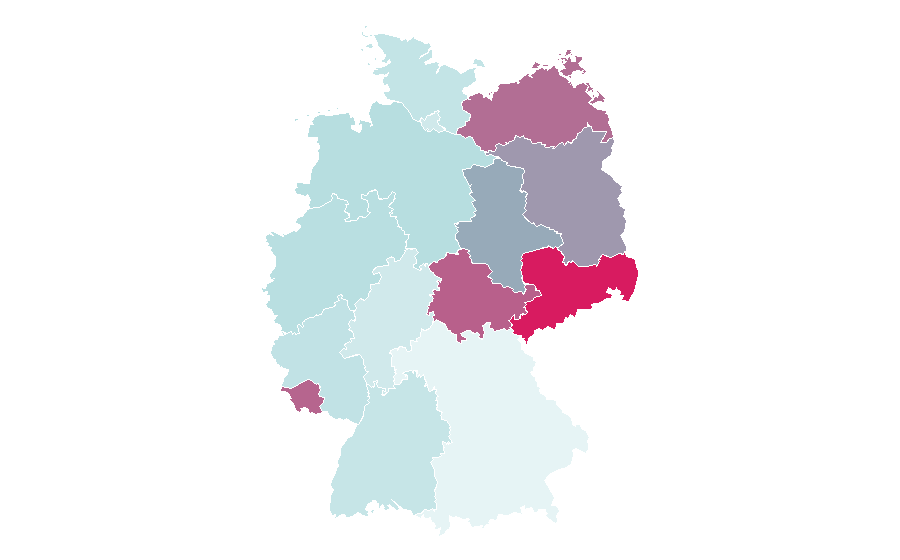 Affinity by region — Lea, Germany