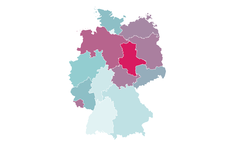 Affinity by region — Leah Remini, Germany
