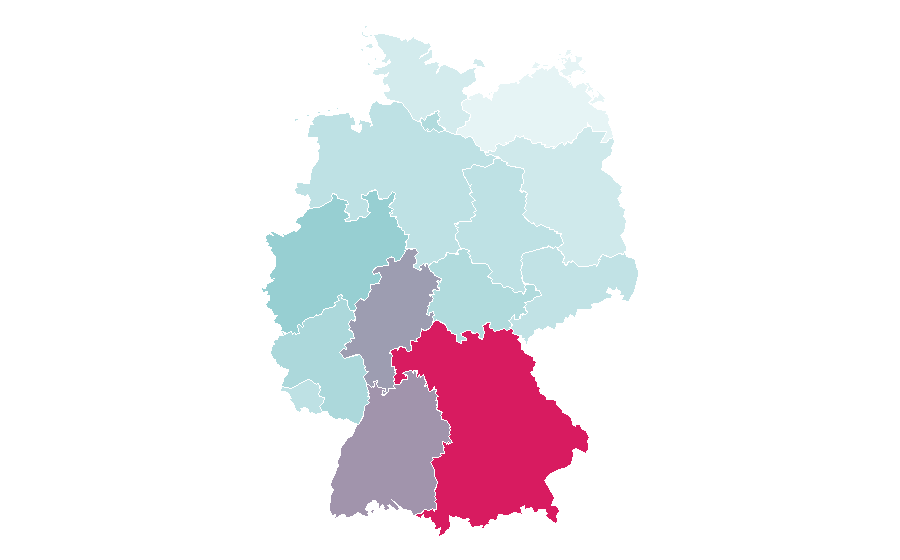 Affinity by region — Lebara, Germany