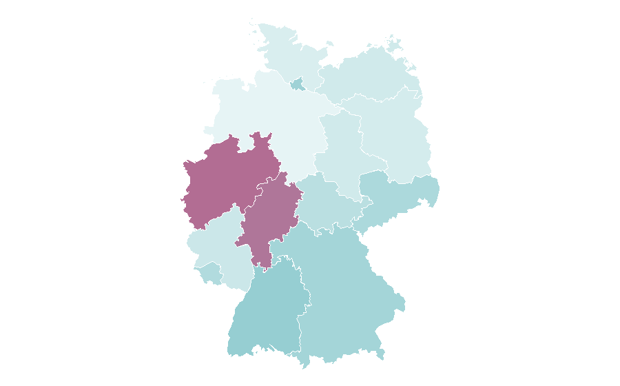 Affinity by region — Lecture, Germany