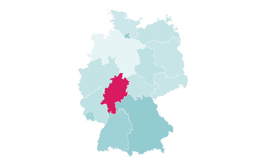 Affinity by region — Lecturer, Germany