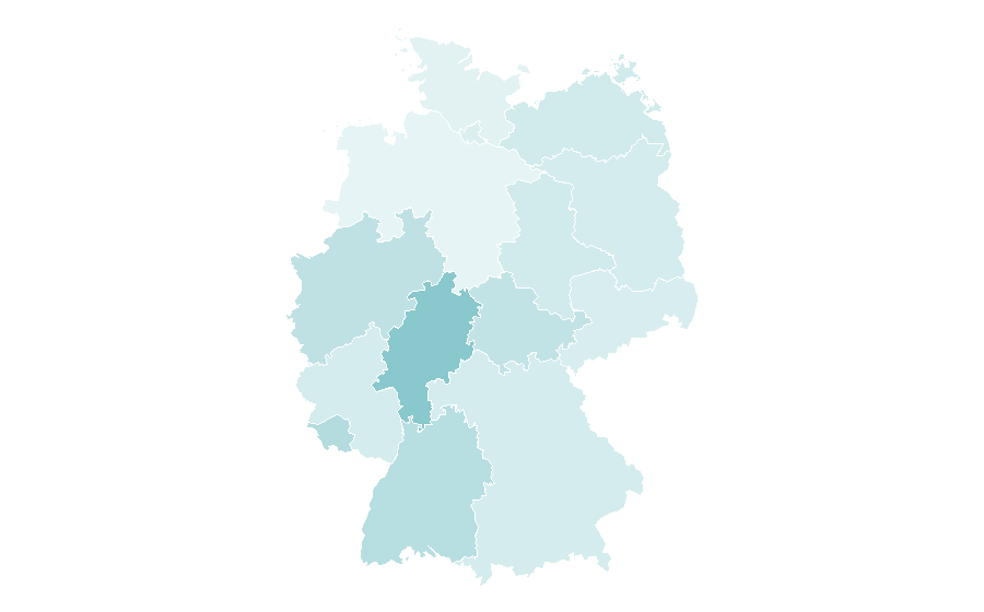 Affinity by region — LED strip light, Germany