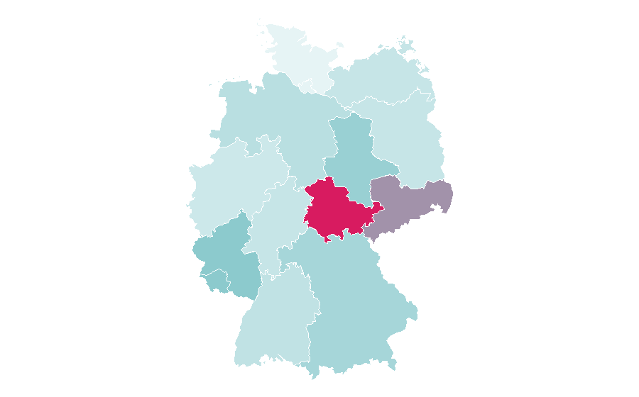 Affinity by region — Led Zeppelin, Germany