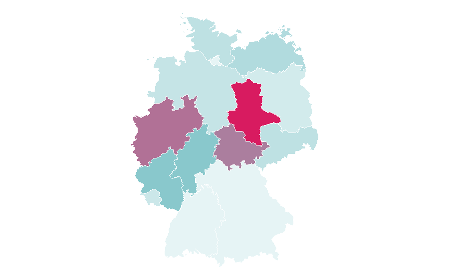 Affinity by region — Lee Byung-hun, Germany